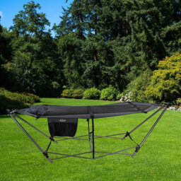 Actiasgear Grey Portable Hammock With Pillow - thumbnail 7