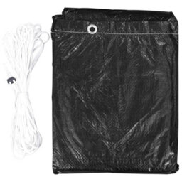Vidaxl Swing Bench Cover 10 Eyelets 2 Zippers 255X145X170 Cm Swing Bench Covers - thumbnail 5