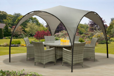 Garden Store Direct Monaco 3.8 X 3.8M Dome Steel Gazebo - image 1