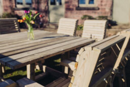 Churnet Valley Garden Furniture Ltd Churnet Valley 8 Seat Ergo Outdoor Dining Set - thumbnail 5