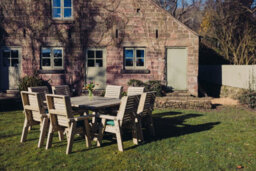 Churnet Valley Garden Furniture Ltd Churnet Valley 8 Seat Ergo Outdoor Dining Set - thumbnail 2
