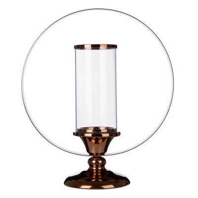 Orsina South Large Metal Candle Holder,brass Finished Candle Stand,boutique-Style Candelabra,ideal For Home Decor - image 1