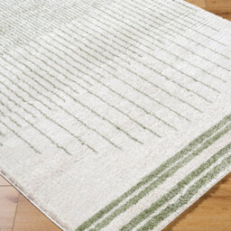 Livabliss Fossay Shaggy-Washable Beige Brown Green Grey Global High Pile Living Bedroom Rug 120 X 170 Cm Easy Care, Non Shedding - thumbnail 6