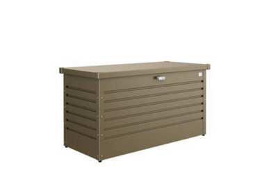 Biohort High Quality 4.5Ft X 2Ft Leisuretime Box 130 Garden Metal Storage - Metallic Bronze - image 1