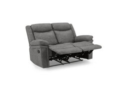 Home Detail Rowan 3 Seater Recliner Sofa, Dark Grey Faux Leather - thumbnail 6