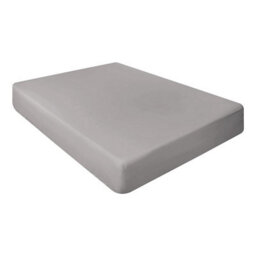 "Ameha Fitted Sheet 40Cm Extra Deep Pocket Elastic Corners Soft Microfiber Fitted Sheet 16"" (Grey,super King 180X200Cm)" - thumbnail 1