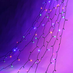1Ft X 8 Strands String Lights With Star Tree Topper - Tree Decoration Fairy Lights - Low Voltage - Waterproof - Mains Powered - thumbnail 4