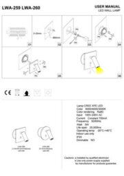 Ultra Beam Lighting Ultrabeam Black Recessed Bedside Led Reading Light 3 Watt 3000K Warm White Led - thumbnail 5