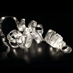 Groundlevel Led Ribbon Shape Fairy Lights - Warm White 2 Lengths - thumbnail 3