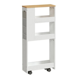 Storage Trolley Kitchen Cart Kitchen Trolley Rolling Cart 40 X 15 X 85.5 Cm - thumbnail 6