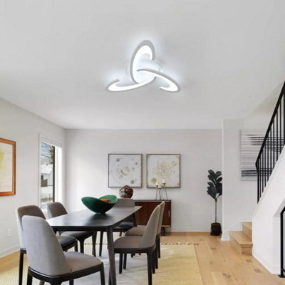 36W Modern Led Ceiling Light 3-Lights Chandelier Living Room Pendant Lamp Bedroom - image 1