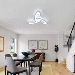 36W Modern Led Ceiling Light 3-Lights Chandelier Living Room Pendant Lamp Bedroom - thumbnail 1
