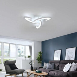 36W Modern Led Ceiling Light 3-Lights Chandelier Living Room Pendant Lamp Bedroom - thumbnail 6