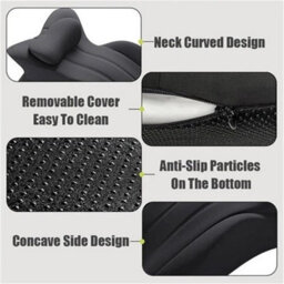 Black-Sweet Spot Pillow For Couple Hip Pad Wedge Pillow - thumbnail 3