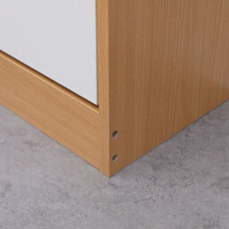 Avc Designs 2 Drawer Shoe Storage Cabinet Wooden Freestanding Footwear Rack Unit For Hallway Or Entryway (Pine & White) - thumbnail 6