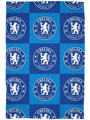 Chelsea Fc Check Fleece Blanket - image 1