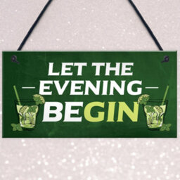 Red Ocean Novelty Gin Gifts For Home Bar Gin Bar Signs And Plaques Gifts For Her Women - thumbnail 3
