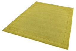 Green Simple And Stylish Wool Modern Plain Handmade Rug For Living Room And Bedroom-160Cm X 230Cm - thumbnail 3