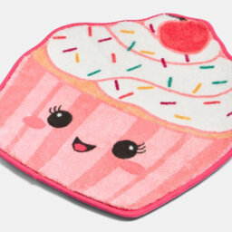 Ohs Character Novelty Bath Mat Soft Velvet Quick Dry Non-Slip Shower Rug - thumbnail 4