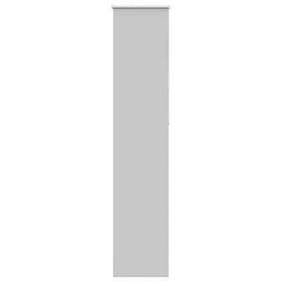 Berkfield Roller Blind Blackout Light Grey 40X210 Cm Fabric Width 35.7 Cm Polyester - image 1