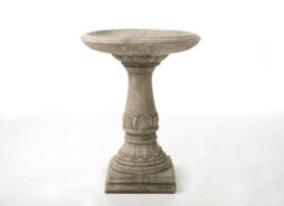 Stone Cast Garden Bench & Lala Design Birdbath - thumbnail 5