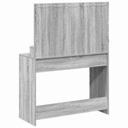 Walplus Dressing Table Grey Sonoma 100 X 41 X 135 Cm Engineered Wood - thumbnail 6