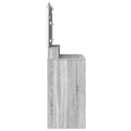 Walplus Dressing Table Grey Sonoma 100 X 41 X 135 Cm Engineered Wood - thumbnail 5