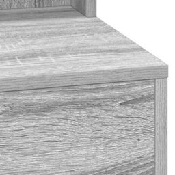 Walplus Dressing Table Grey Sonoma 100 X 41 X 135 Cm Engineered Wood - thumbnail 7