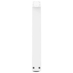 Berkfield Coffee Table Legs V-Shape 2 Pcs White 60X(42-43.3) Cm Steel - thumbnail 6