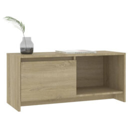 Berkfield Durable Tv Cabinet Sonoma Oak 90X35X40 Cm Engineered Wood - thumbnail 4