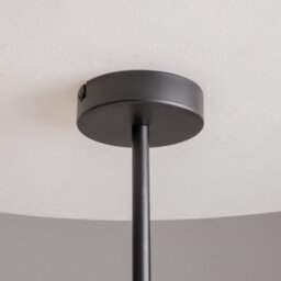 Luminosa Lighting Luminosa Memory Modern Multi Arm Pendant Ceiling Light Black 4Xe14 Glass Shade - thumbnail 5