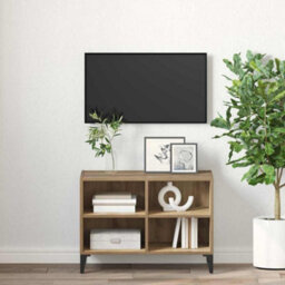 Berkfield Modern Tv Stand Artisan Oak Artisan Oak Engineered Wood Medium Tv Stand - thumbnail 4