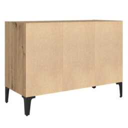 Berkfield Modern Tv Stand Artisan Oak Artisan Oak Engineered Wood Medium Tv Stand - thumbnail 7