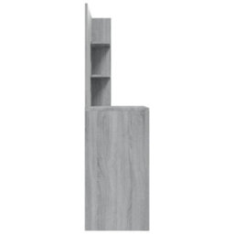 Vidaxl Dressing Table With Mirror Grey Sonoma 74.5X40X141 Cm - thumbnail 8