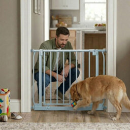 Safetots Elite Pressure Safety Gate, 189Cm - 198Cm, Matt Grey, Pressure Fit Stair Gate - thumbnail 8