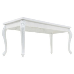 Berkfield Sturdy Dining Table 179X89X81 Cm High Gloss White - thumbnail 5