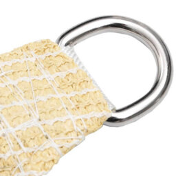 Berkfield Sunshade Sail 160 G/m2 Beige 2X5 M Hdpe - thumbnail 3