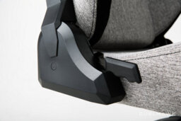Duelhawk Storm Grey Fabric Gaming Chair - thumbnail 7