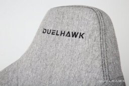 Duelhawk Storm Grey Fabric Gaming Chair - thumbnail 6