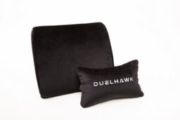 Duelhawk Storm Grey Fabric Gaming Chair - thumbnail 5