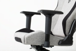 Duelhawk Storm Grey Fabric Gaming Chair - thumbnail 4