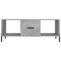 Berkfield Coffee Table Concrete Grey 102X50X40 Cm Engineered Wood - thumbnail 6