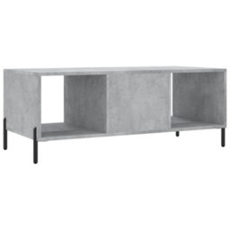 Berkfield Coffee Table Concrete Grey 102X50X40 Cm Engineered Wood - thumbnail 8