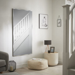 The Online Mirror Shop Wall Mirror Simplistic Bevelled Edge Rectangle Shape With Black Outline- W120Cm X H90Cmxd3Cm For Hanging In Living Room, Bedroom - thumbnail 4