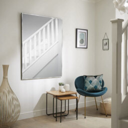 The Online Mirror Shop Wall Mirror Simplistic Bevelled Edge Rectangle Shape With Black Outline- W120Cm X H90Cmxd3Cm For Hanging In Living Room, Bedroom - thumbnail 2