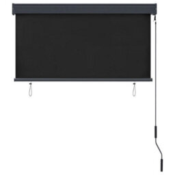 Walplus Anthracite Outdoor Roller Blind 120X250 Cm - Patio Garden Balcony Shade - thumbnail 3