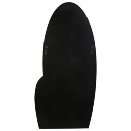 Beliani Wall Mirror Vierzon 58 Cm 120 Cm Black - thumbnail 4