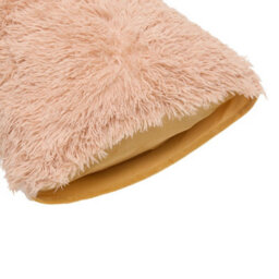 Living And Home Soft And Warm Plush Single Size Faux Mink Fleece Bedding Duvet Cover With 2 Pillowcases Set Of 3 Camel - thumbnail 8