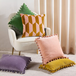 Furn. Kalho Velvet Jacquard Feather Rich Cushion - thumbnail 5
