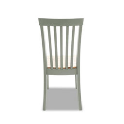 Statement Furniture Florence Highback Wooden Seat Chairs Set Of 4 - Sage Green - thumbnail 4